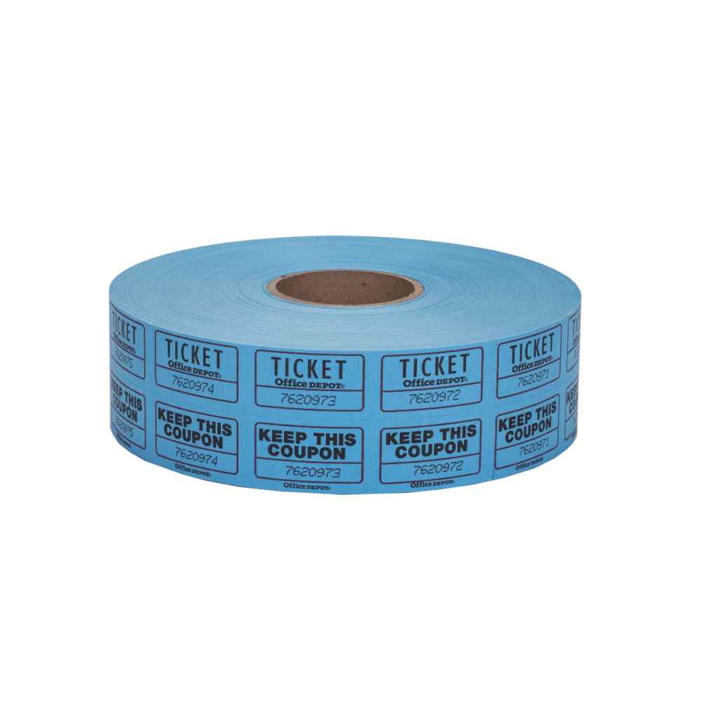 Office Depot® Brand Ticket Roll, Double Coupon, Roll