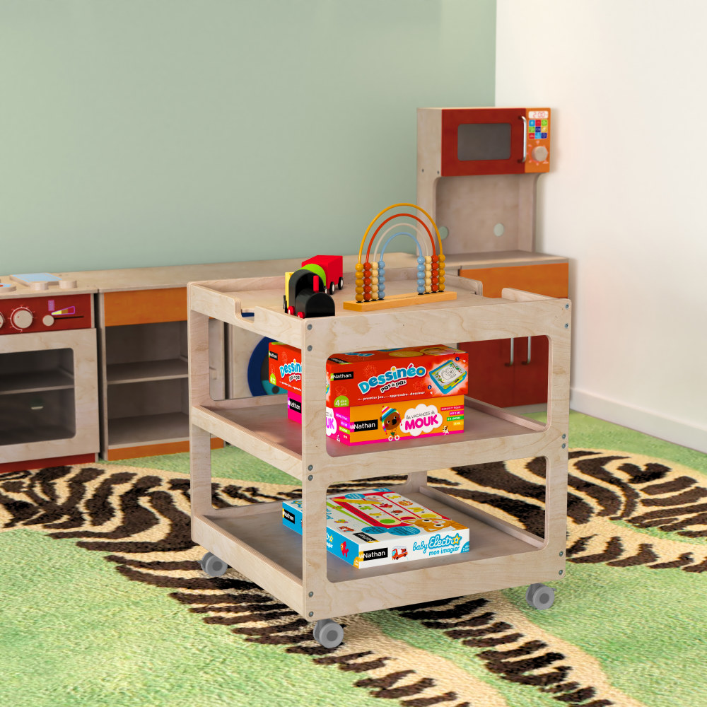 Flash Furniture Bright Beginnings Commercial Grade Square Space