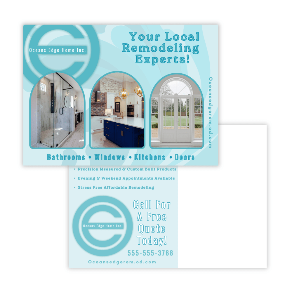 Custom Printed Full-Color 6-1/2" x 9" Large Size