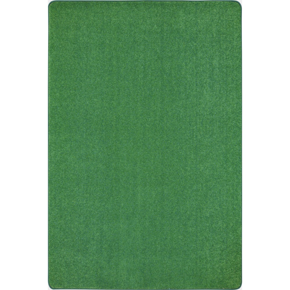 Joy Carpets Kid Essentials Solid Color Square Area