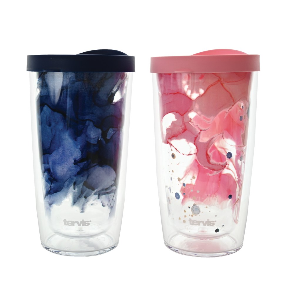 GNBI Tervis Tumbler Plastic Drinking Glass Set, 16