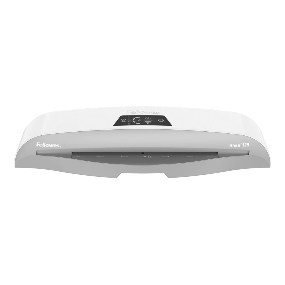 Fellowes® Rhea Laminator With Pouch Starter Kit, 12.5"