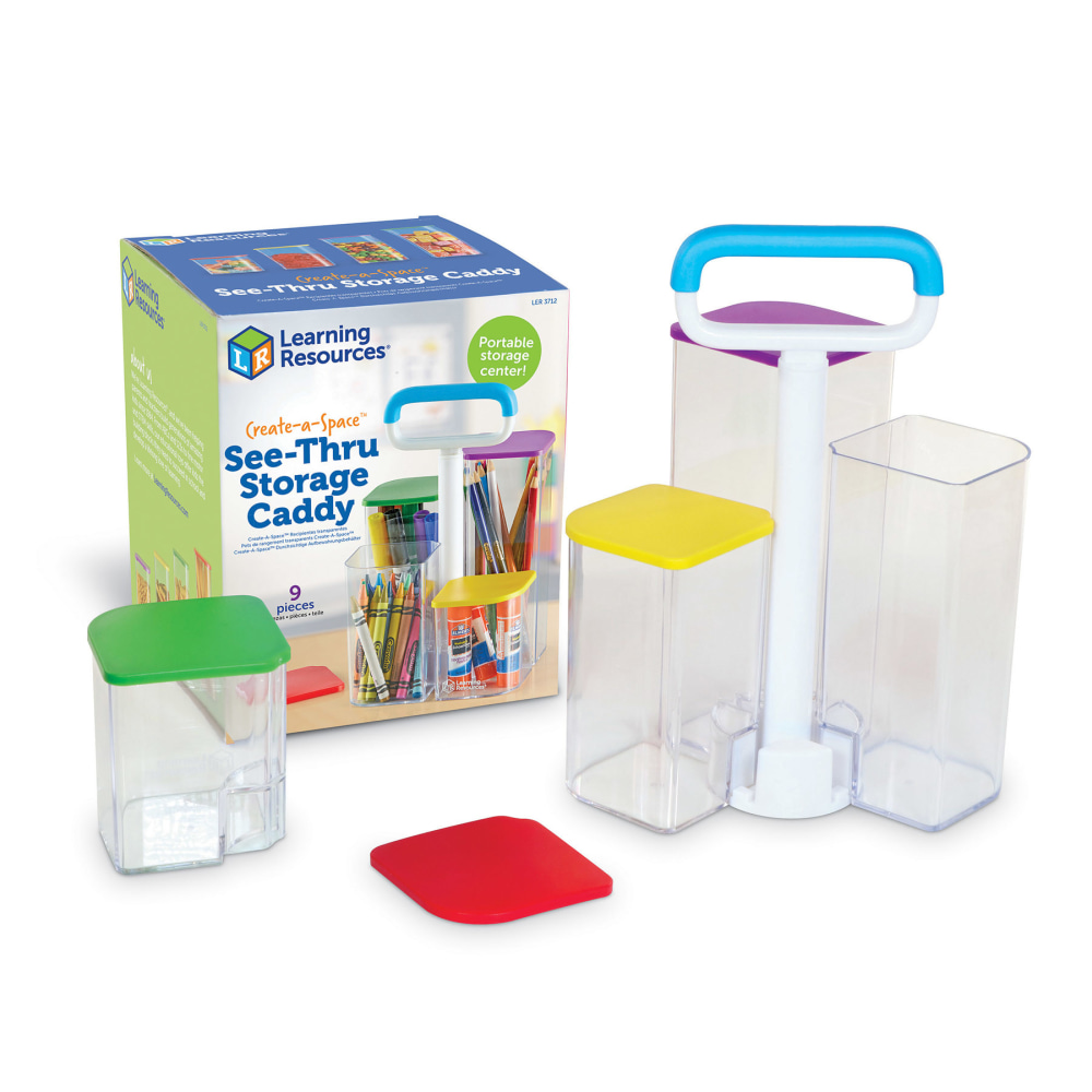 Learning Resources Create-a-Space See & Store Bins