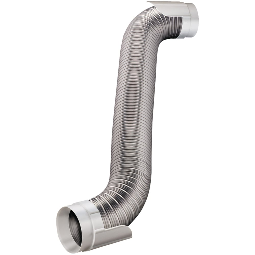 Deflecto® Easy-Connecting Semi-Rigid Dryer Vent Hookup Kit,