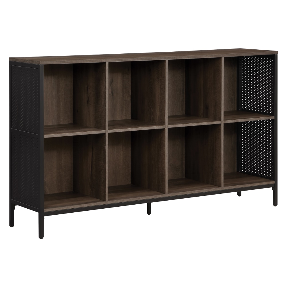 Office Star Ace 34”H 8-Cube Storage Bookcase, Ozark