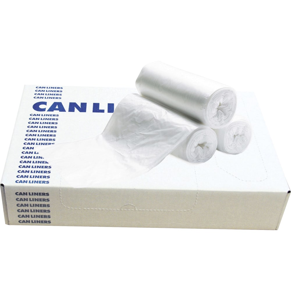 Heritage Multipurpose Design Clear Can Liner - 22"
