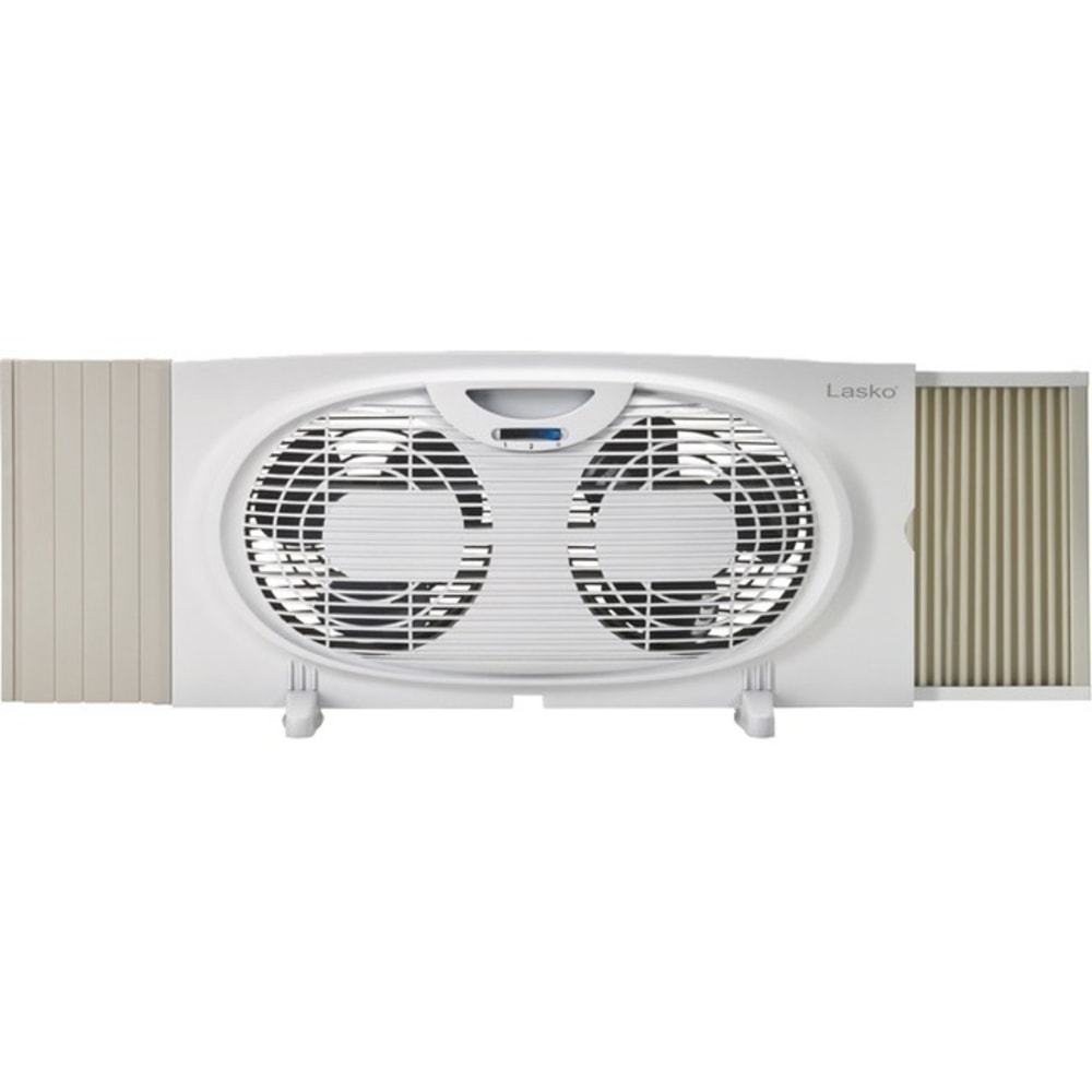 Lasko Twin Window Fan, 2 Speed, Quiet, Carrying