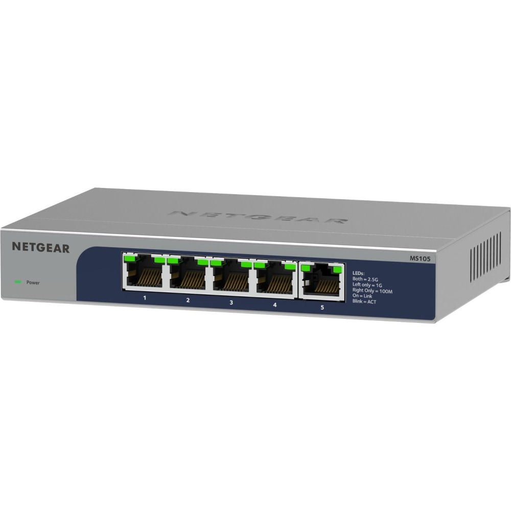 Netgear 5-Port Multi-Gigabit (2.5G) Ethernet Unmanaged Switch -