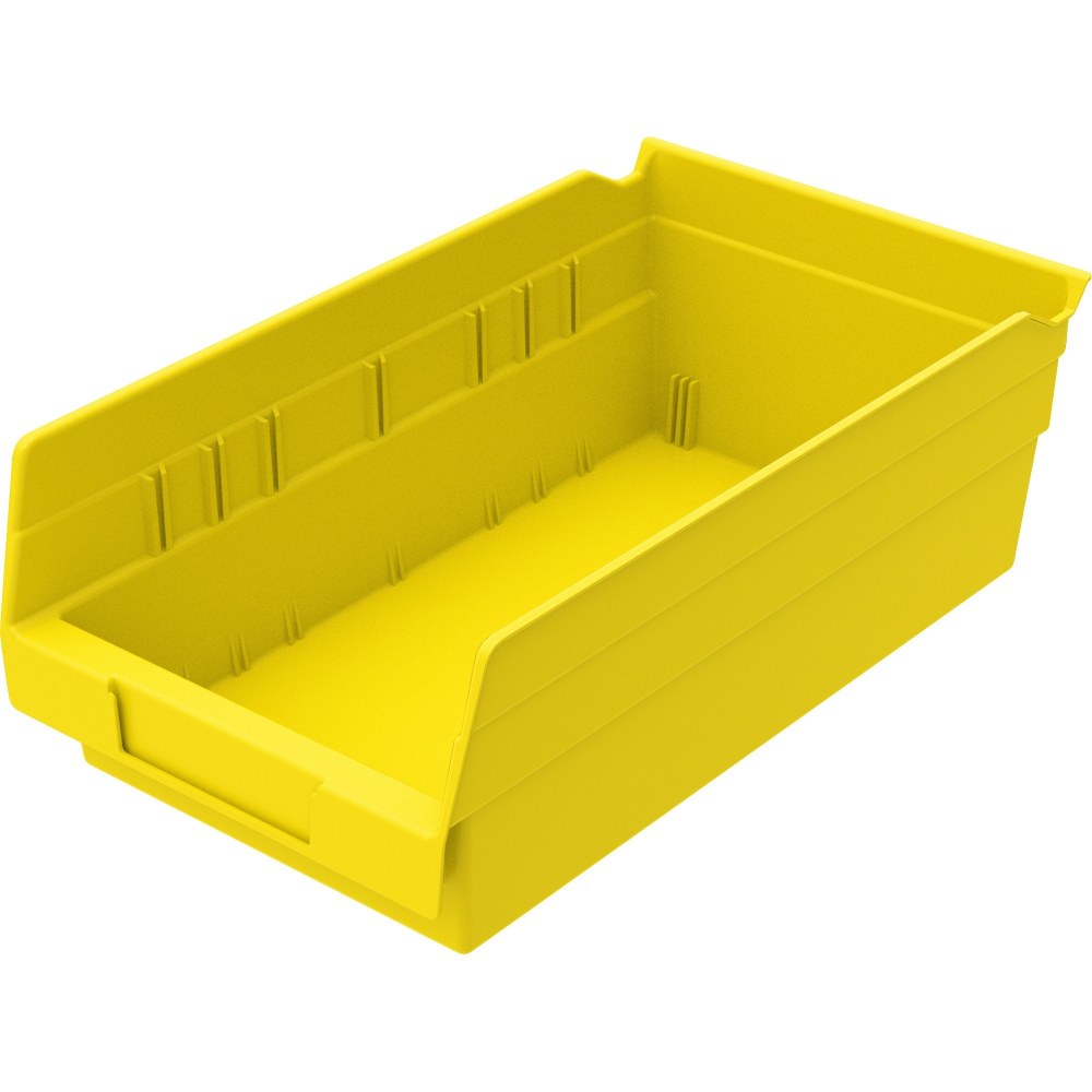 Akro-Mils Grease/Oil Resistant Shelf Bin, Small Size, 4"