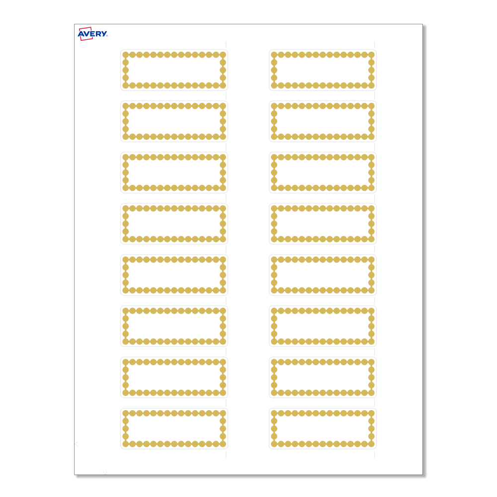 Avery® Print-To-The-Edge Labels & Sure Feed®,