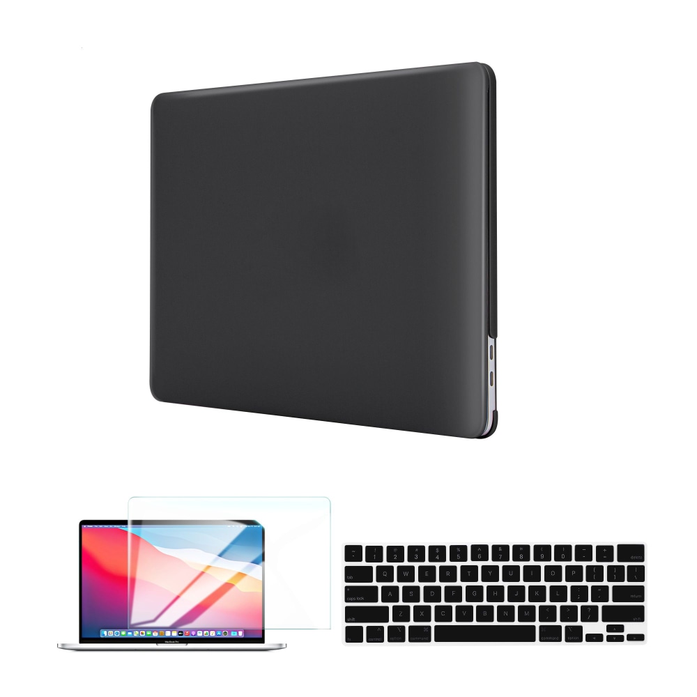 Techprotectus 13" Macbook Pro Case, Black, TP-BK-K-MP13M1
