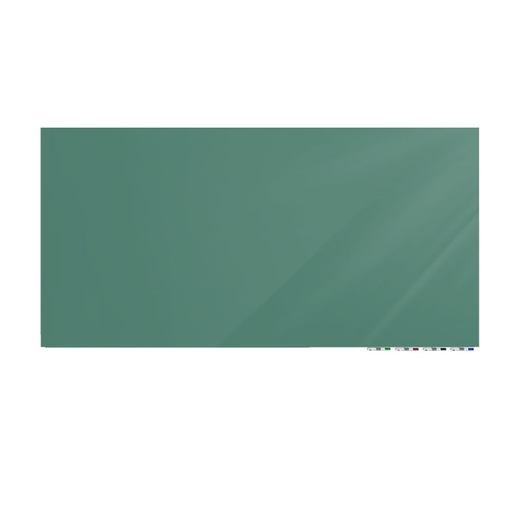 Ghent Aria Low Profile Magnetic Dry-Erase Whiteboard, Glass,