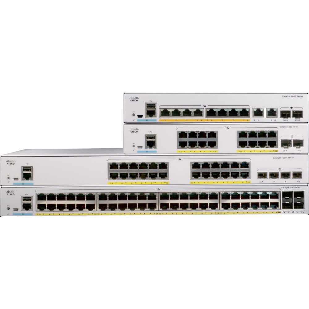 Cisco Catalyst C1000-24FP-4G-L Ethernet Switch - 24 Ports