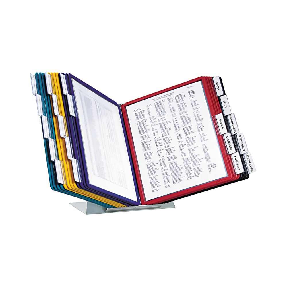Durable Vario Wall And Desk Replacement Sleeves, Assorted