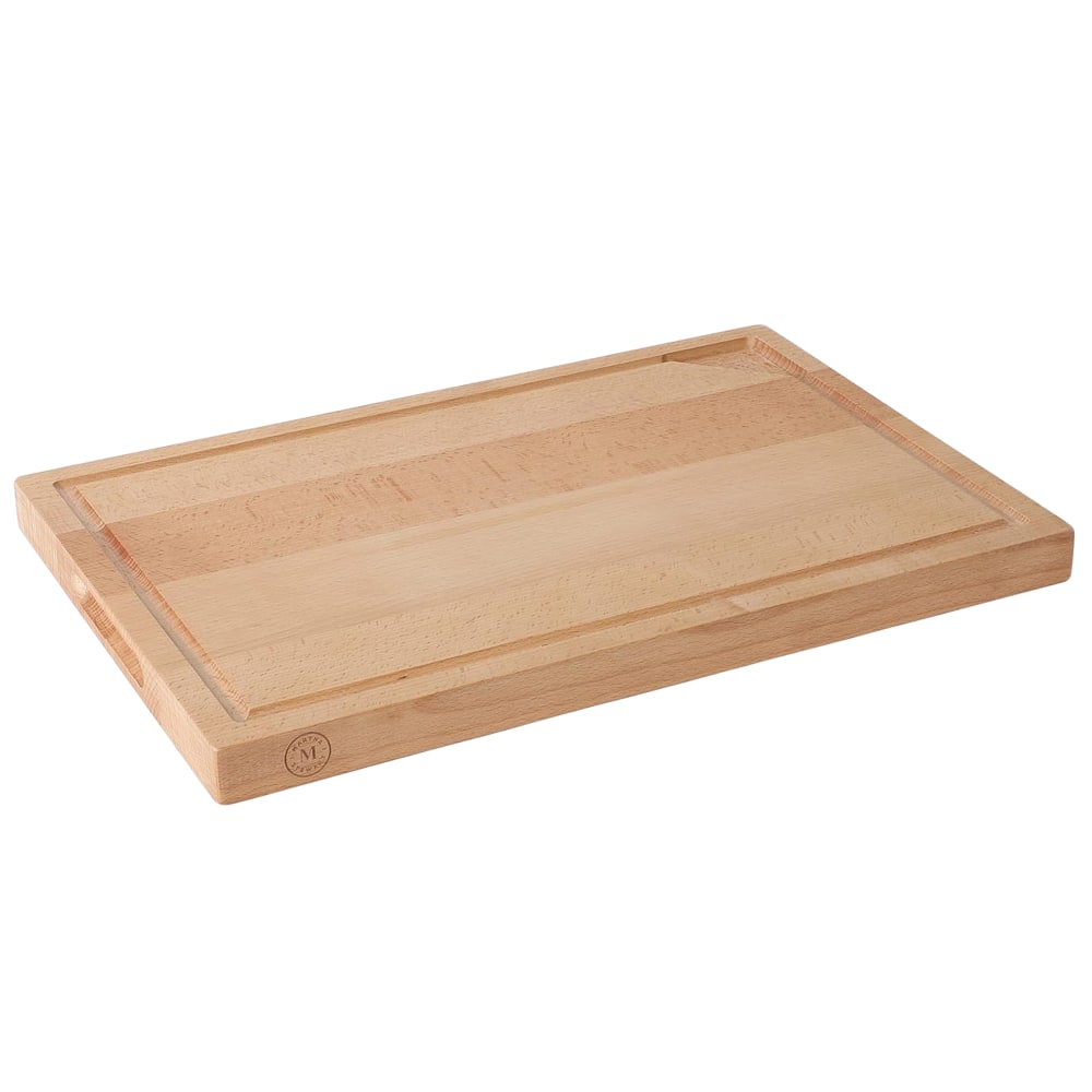 Martha Stewart Lockner Beech Wood Cutting Board With