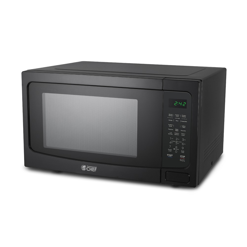 Commercial Chef 1.6 Cu. Ft. Countertop Microwave Oven,
