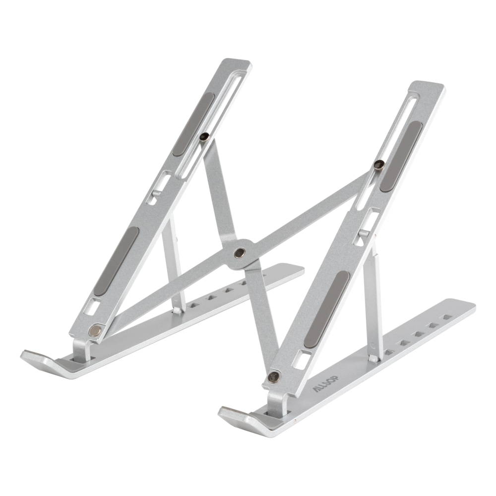 Allsop Compact Aluminum Laptop Stand, 6”H x 7”W