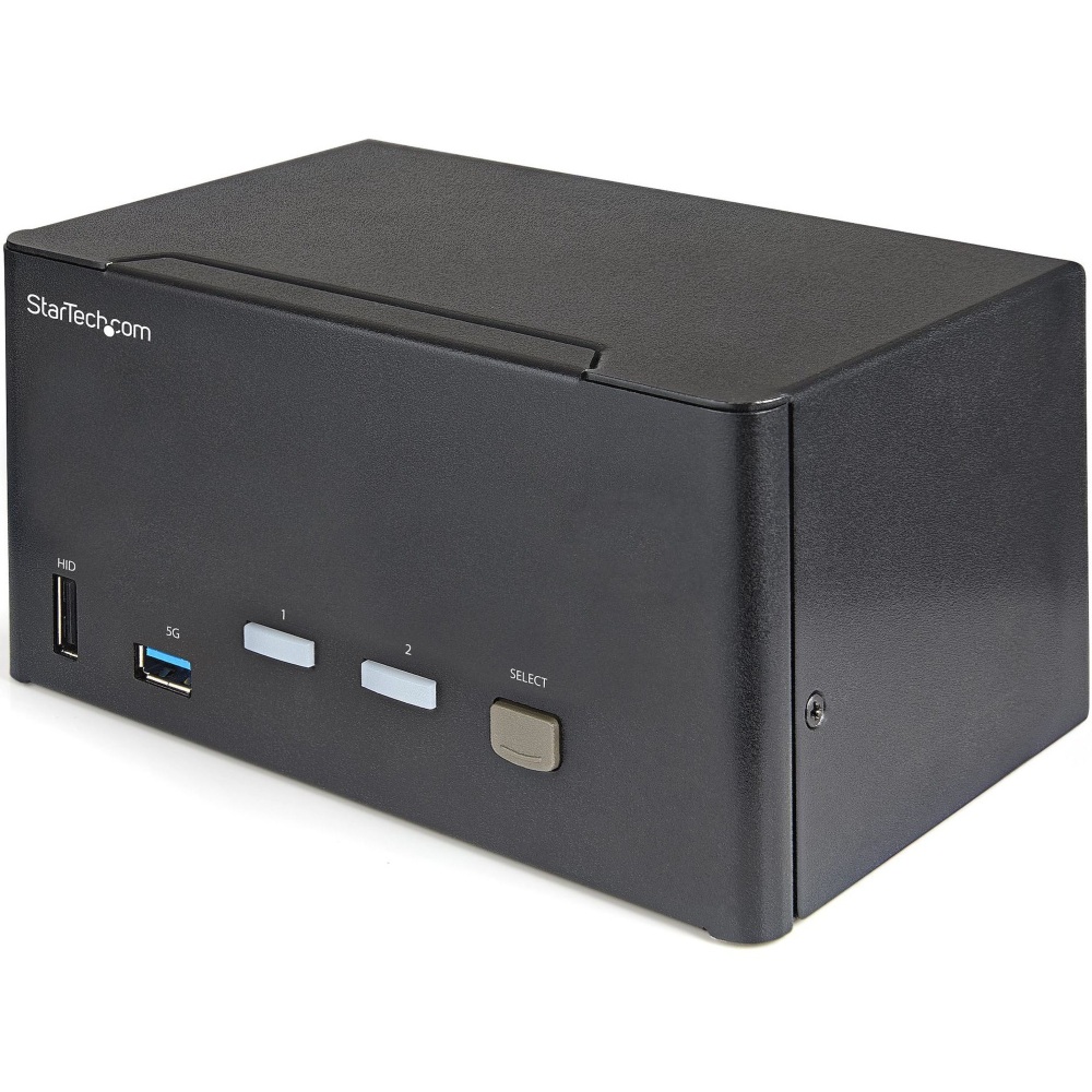 StarTech.com 2 Port Triple MonitorPort KVM Switch 4K