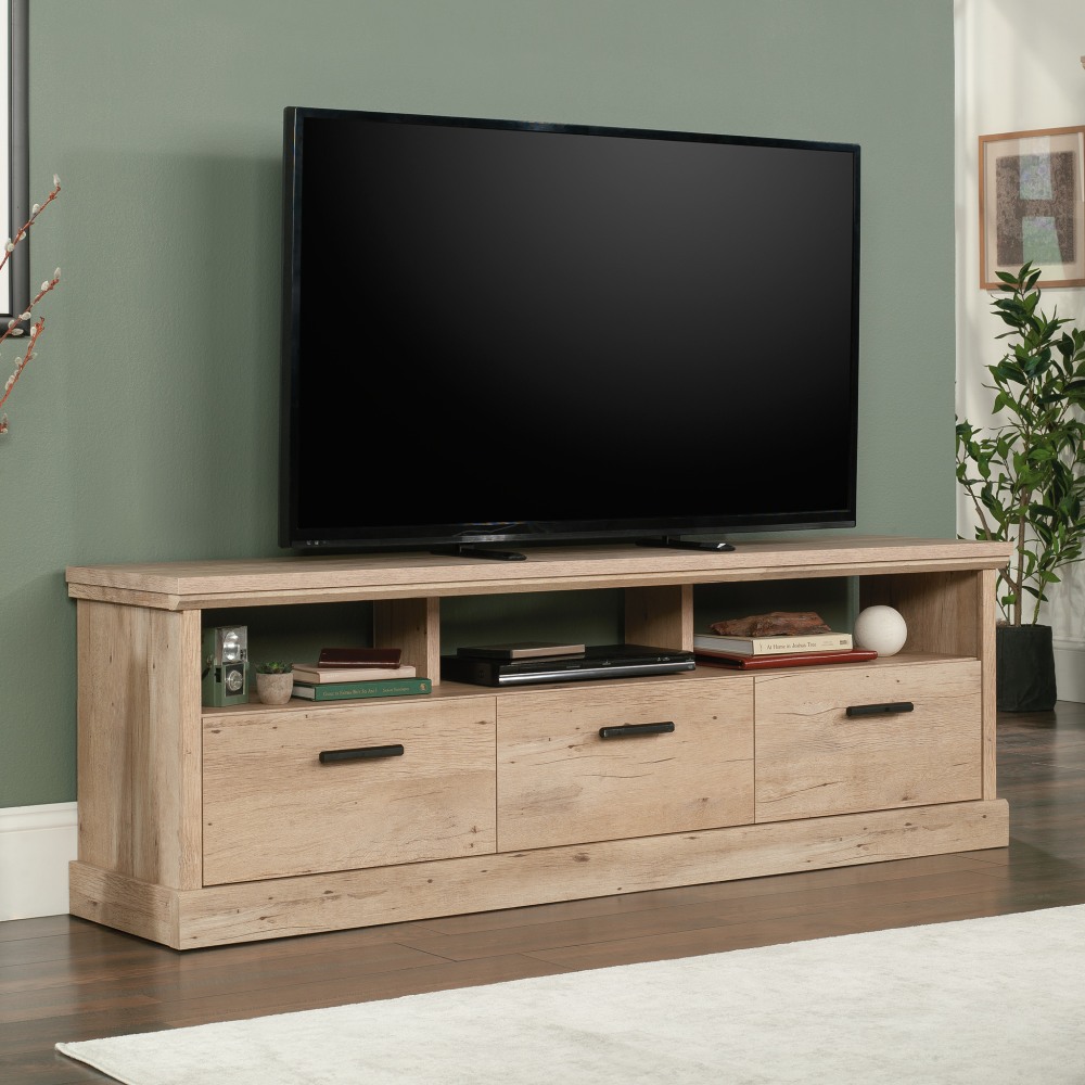 Sauder® Aspen Post Entertainment Credenza For 70” TVs,
