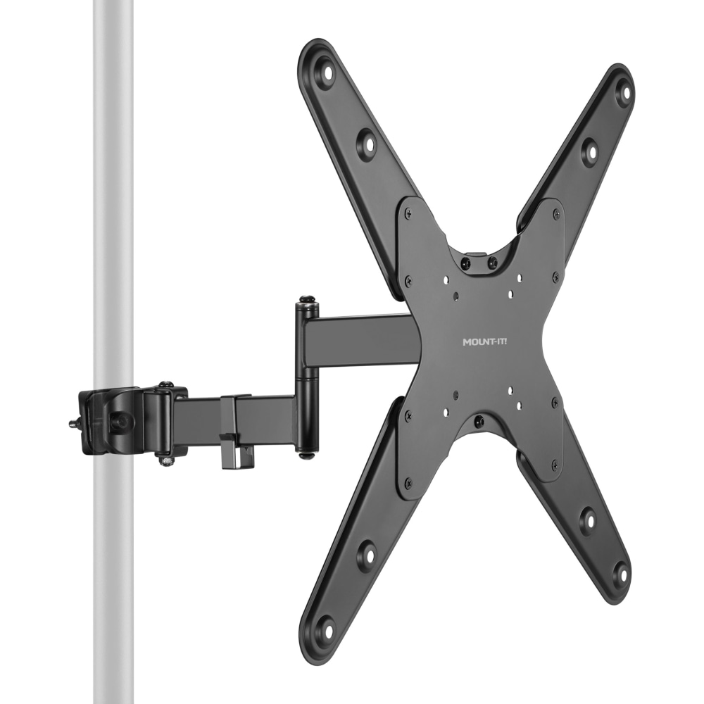 Mount-It! Steel Full Motion 55” TV Pole Mount,