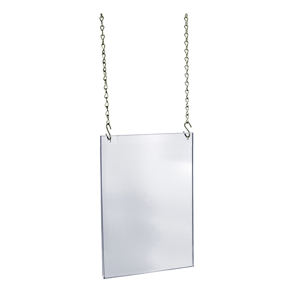 Azar Displays Hanging Poster Frame, Ledger/Tabloid, 11" x