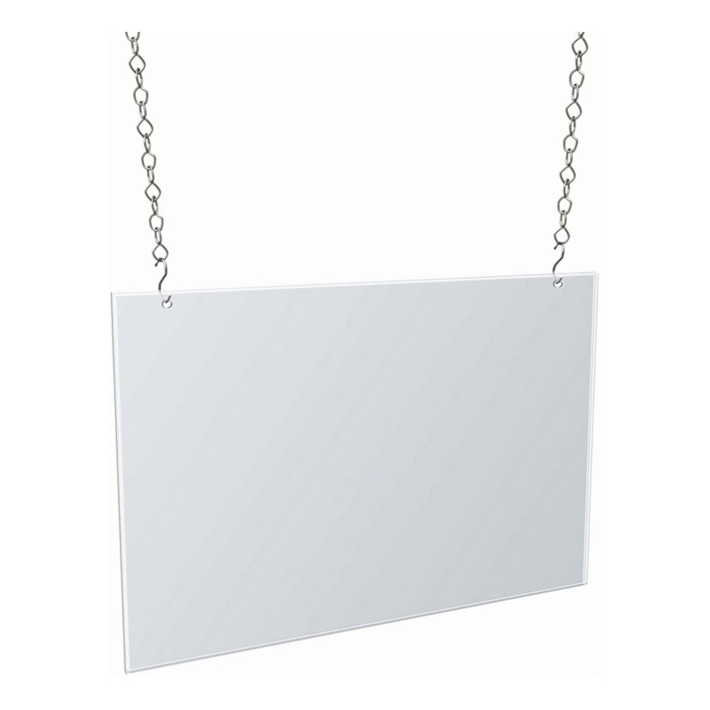 Azar Displays Horizontal Hanging Poster Frame, 11" x