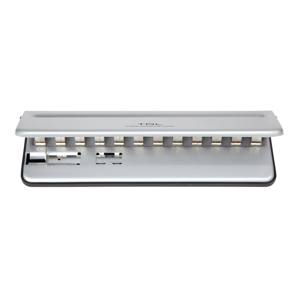 TUL® Discbound Notebook System Hole Punch, Silver