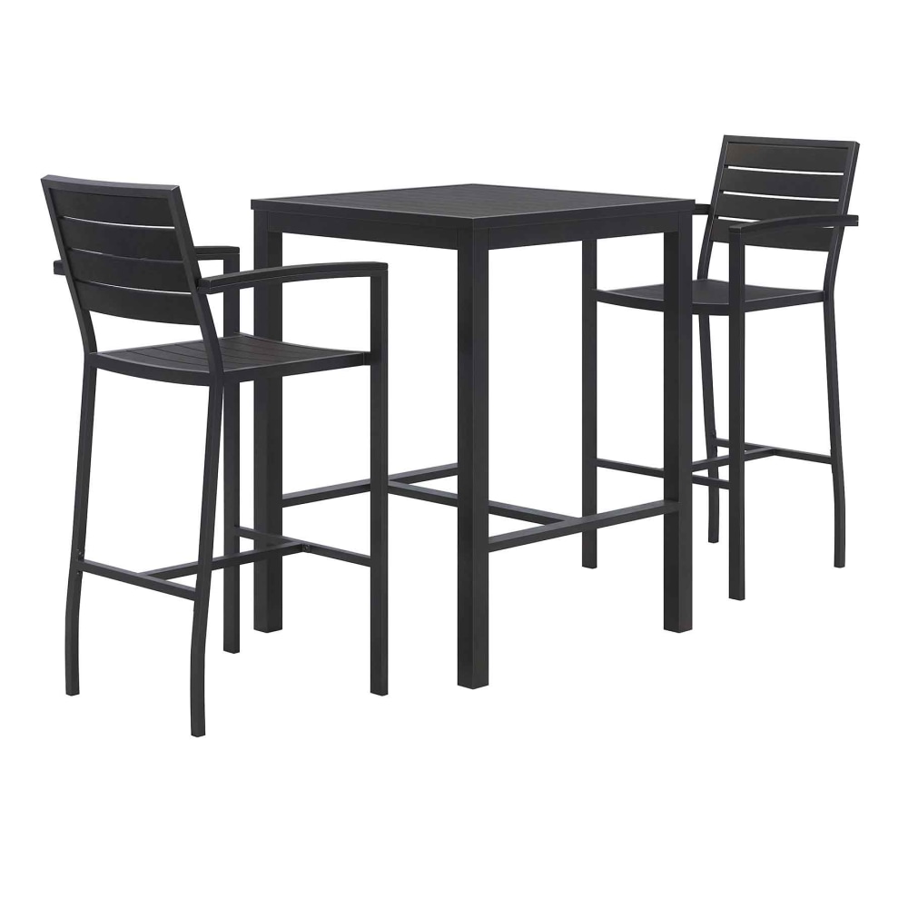 KFI Studios Eveleen 3-Piece Outdoor Patio Set, 33-13/16"H