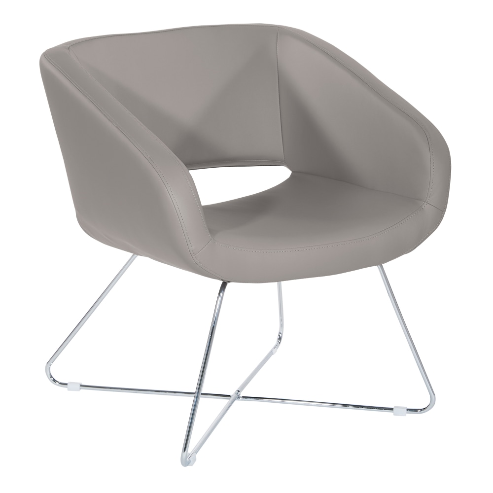 Office Star™ Resimercial Seating Lounge Chair, Gray