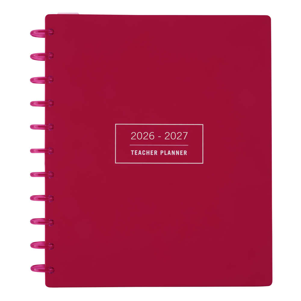 2026-2027 TUL® Discbound Monthly Teacher Planner, Letter Size,