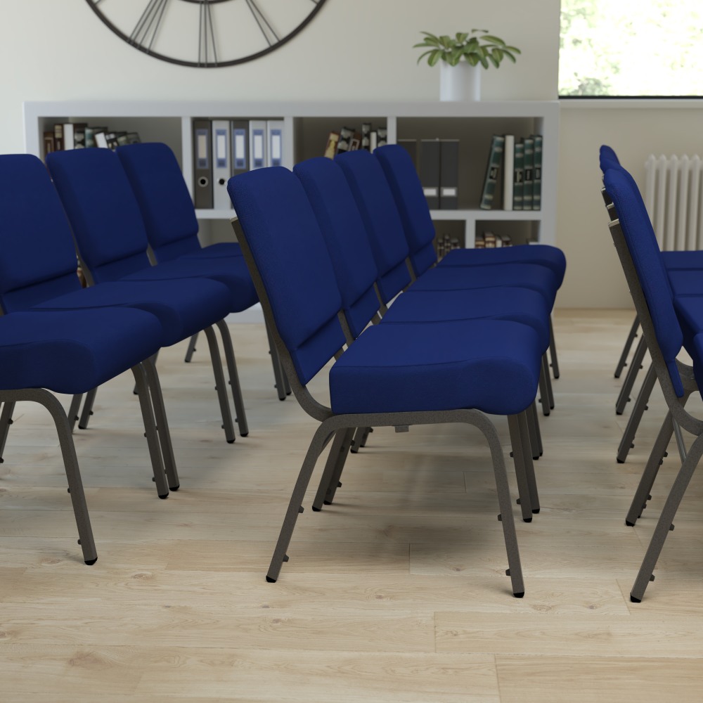 Flash Furniture HERCULES Series 21"W Stackable Church Chair,