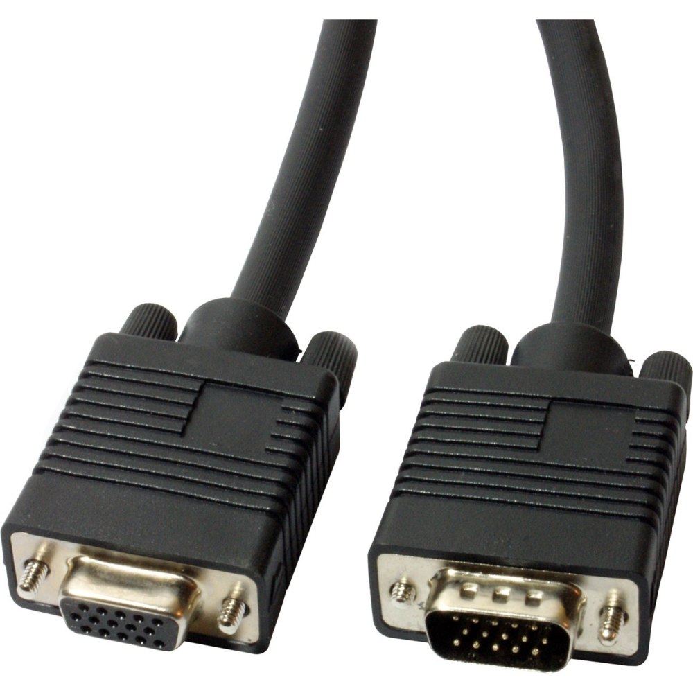 4XEM High-Resolution Coax Male to Female VGA Extension