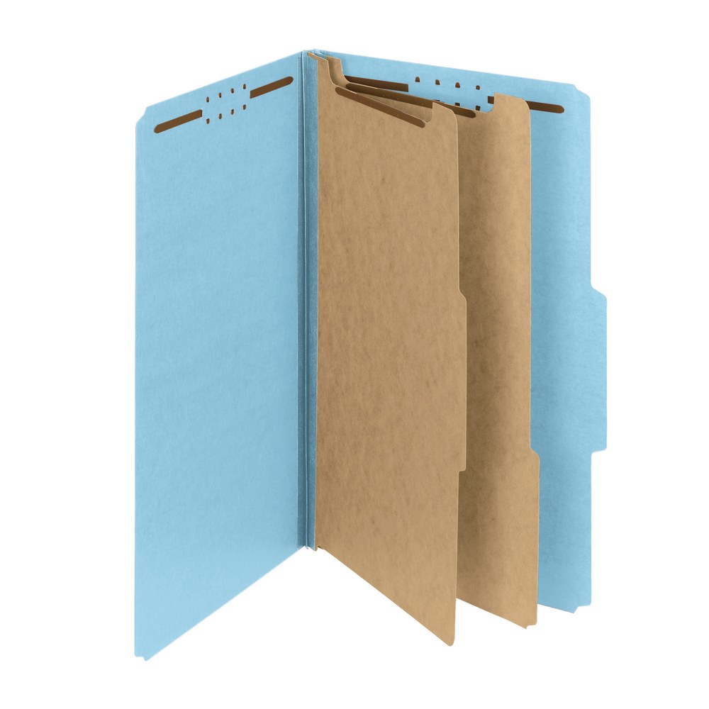Smead® Pressboard Classification Folders With SafeSHIELD®