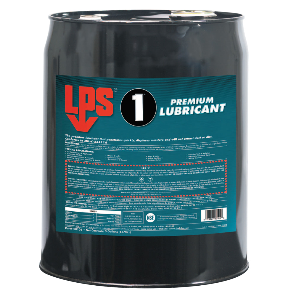 LPS 1 Premium Lubricants, 5 gal, Pail