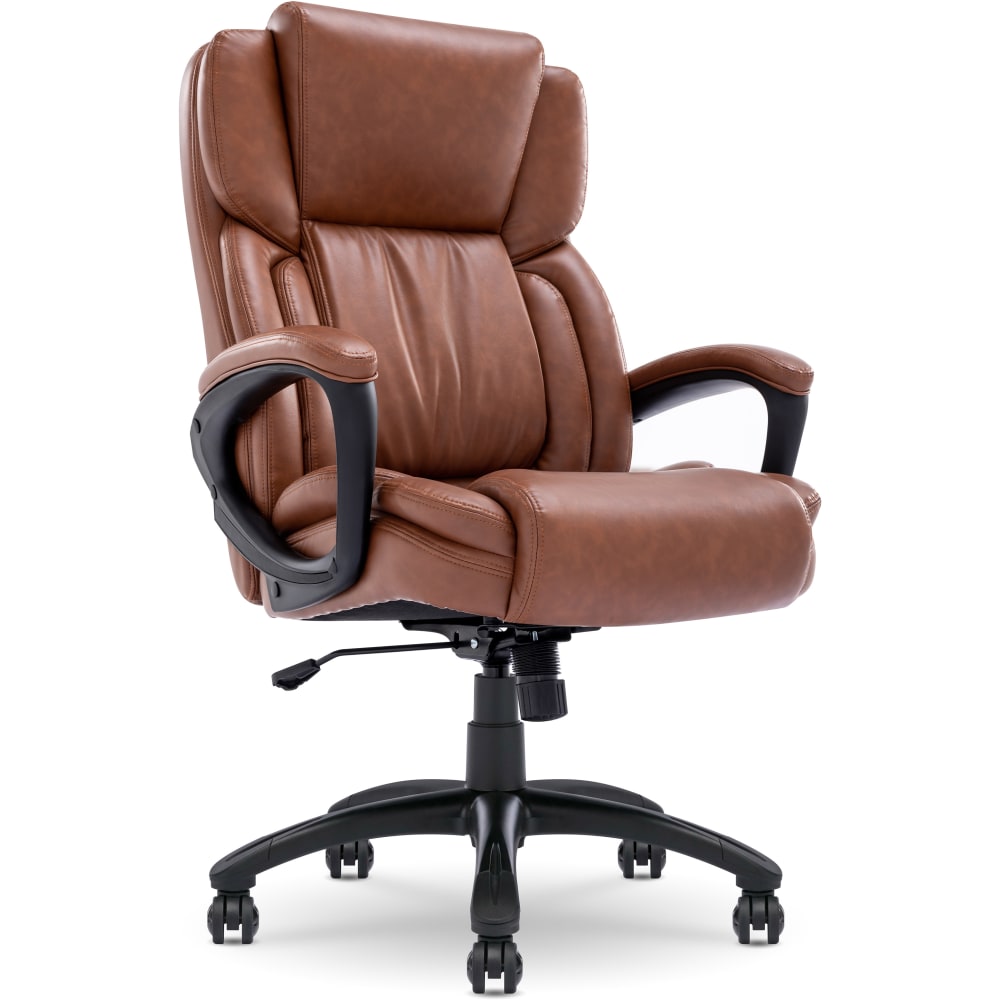 Serta Garret Ergonomic Bonded Leather High-Back Executive Chair,