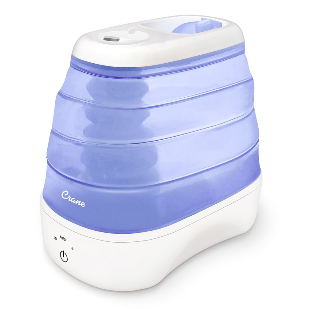 Crane Cool Mist Collapsible Humidifier, 12-1/2"H x