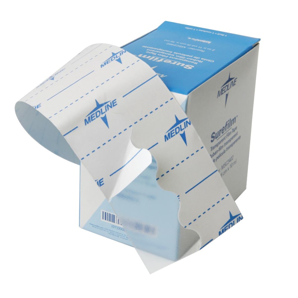 Medline Surefilm Transparent Dressing, 2" x 11 Yd.,