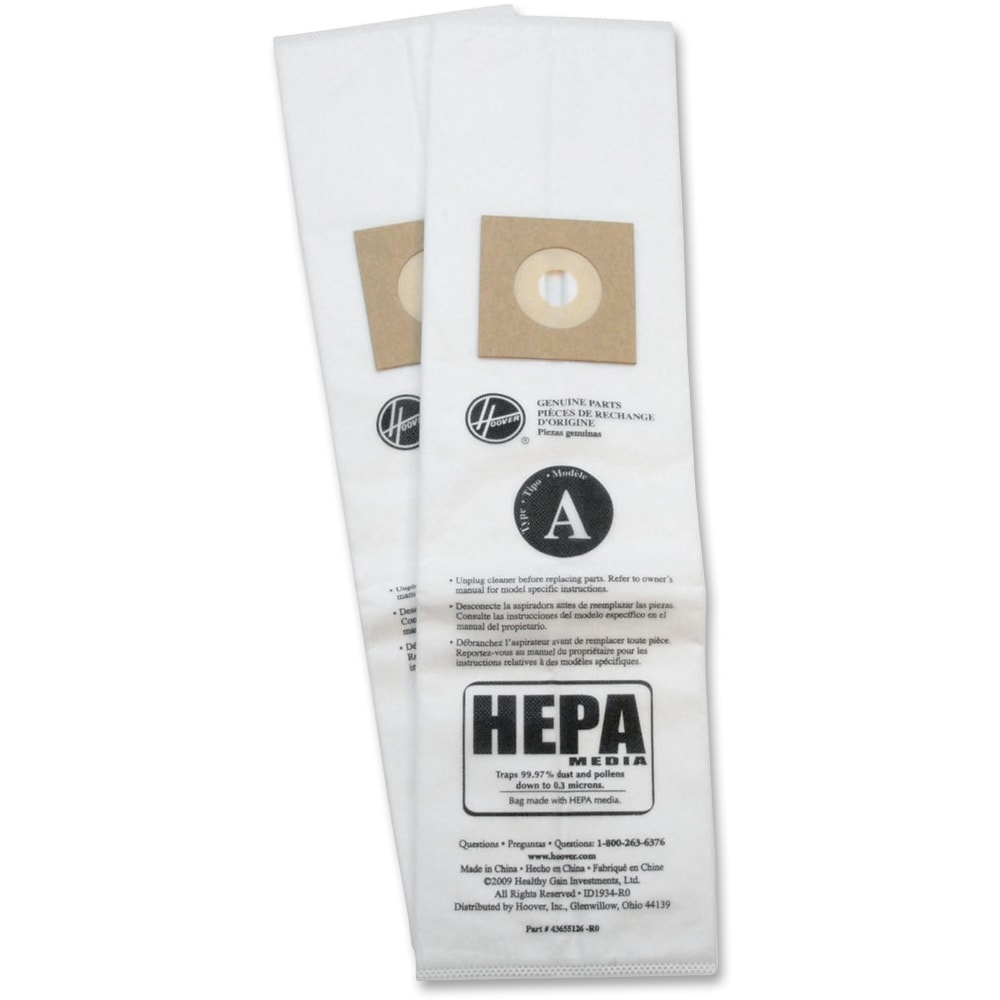 Hoover Insight Upright Allergen Bags - 10/Pack -