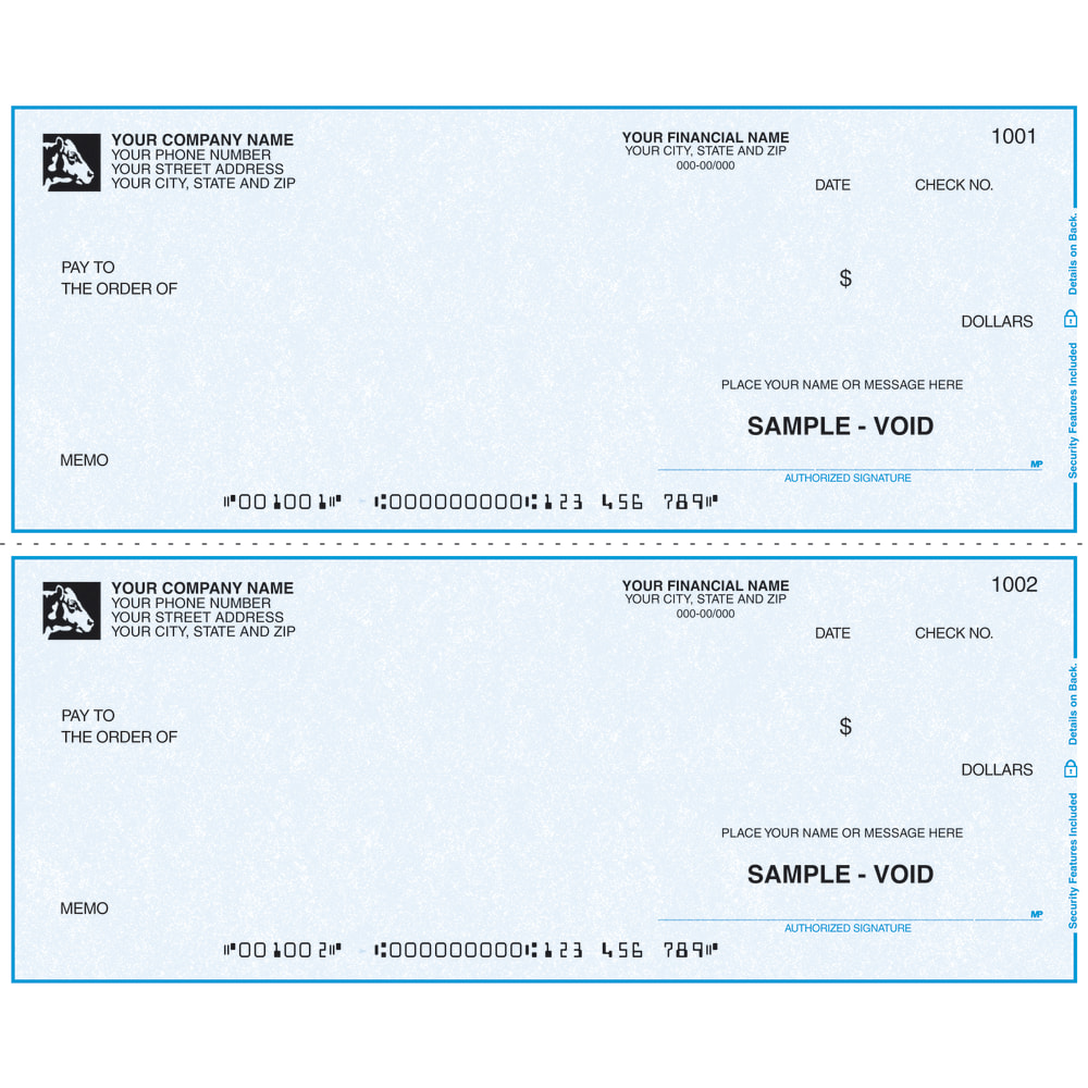Custom Continuous Multipurpose Draft Checks For DACEASY®, 9