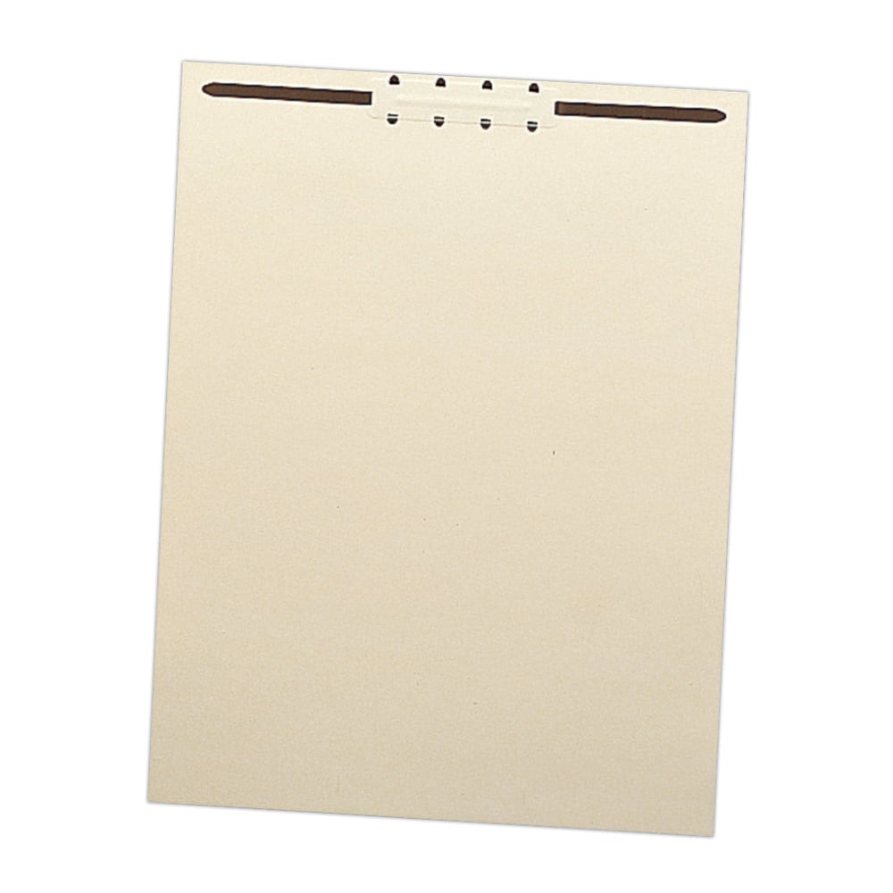 Smead® File Backs With Fasteners, Letter Size, Manila,