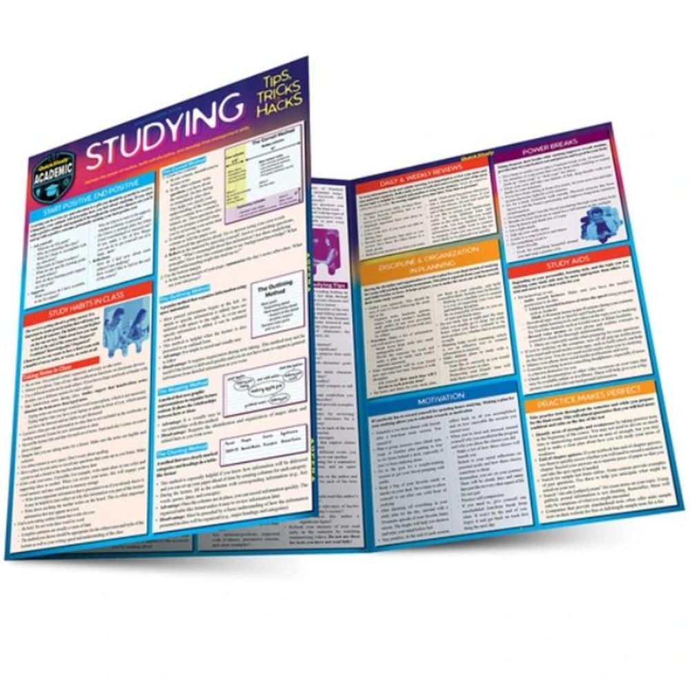 QuickStudy Guide, Studying Tips Tricks & Hacks, Total
