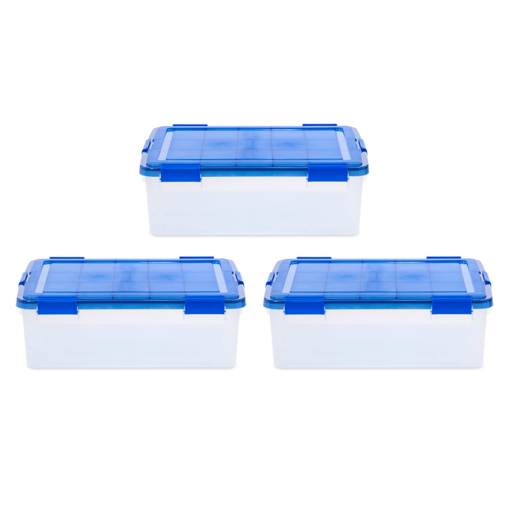 Iris Ultimate Weathertight Storage Boxes, 23-5/8”L x 20-1/16”W