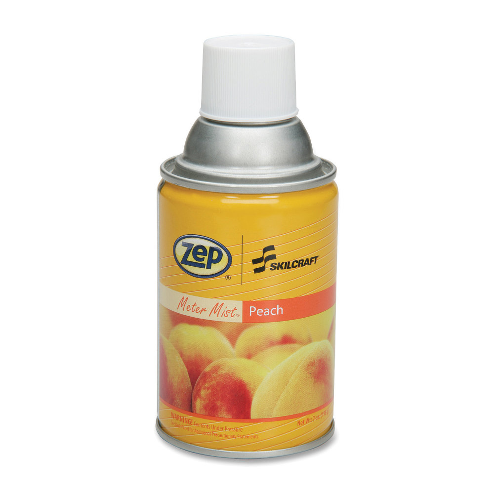 SKILCRAFT® Zep® Meter Mist Refill, 7 Oz., Peach,