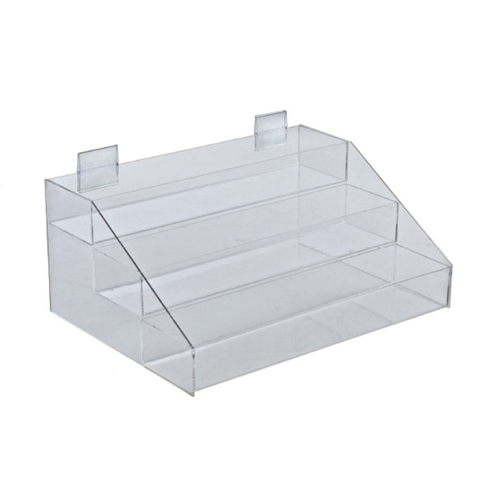 Azar Displays 3-Tier Counter Display Organizer, 7"H x