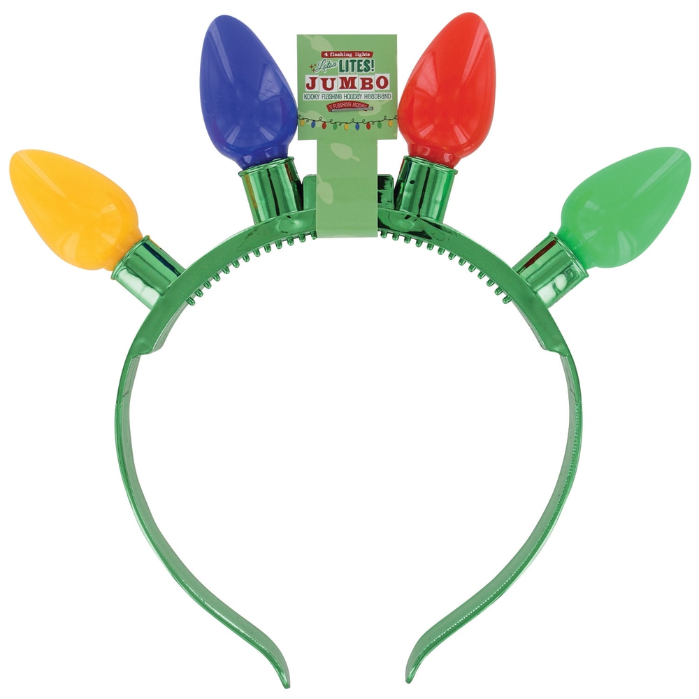 DM Merchandising Lotsa Lites! JUMBO Flashing Headband,