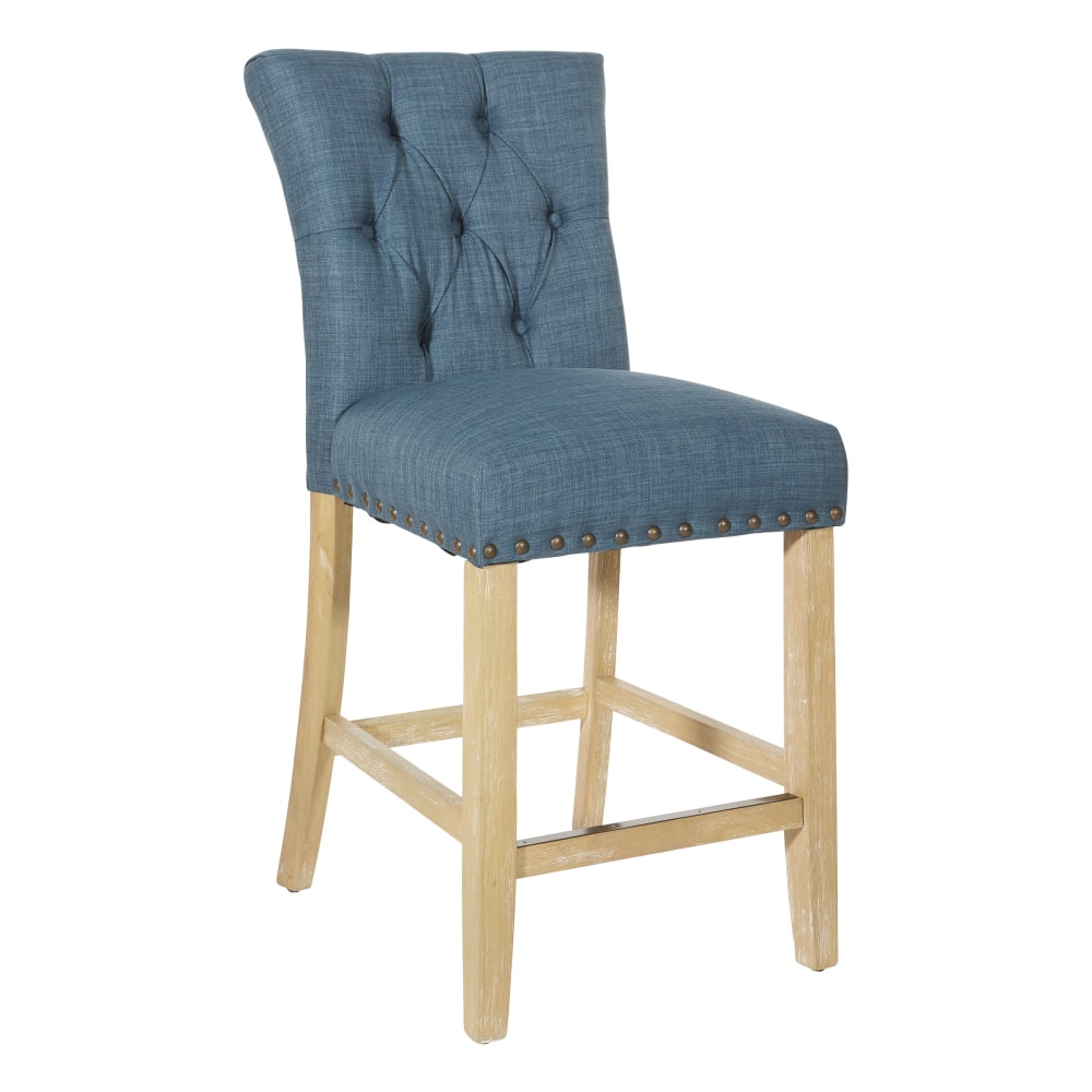 Office Star Preston Counter Stools, Milford Indigo, Pack