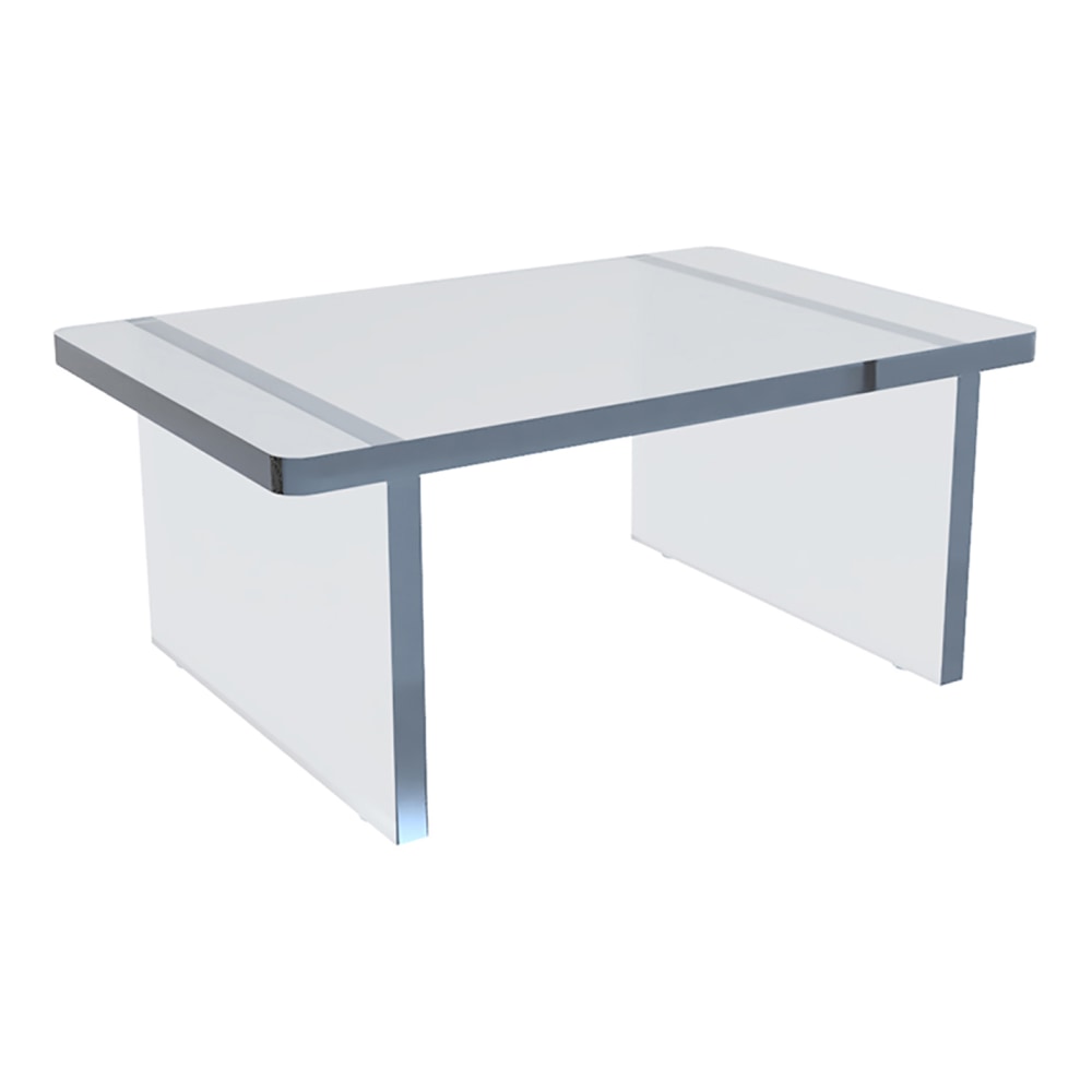 Azar Displays Deluxe Acrylic Monitor Riser Display, 5”H