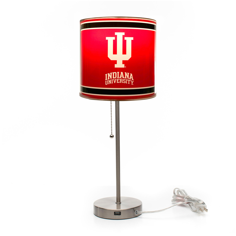 Imperial NCAA Table Lamp, 19"H, Indiana University