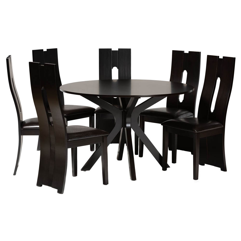 Baxton Studio Kenyon Dining Set, 29-15/16”H x 47-1/4”W