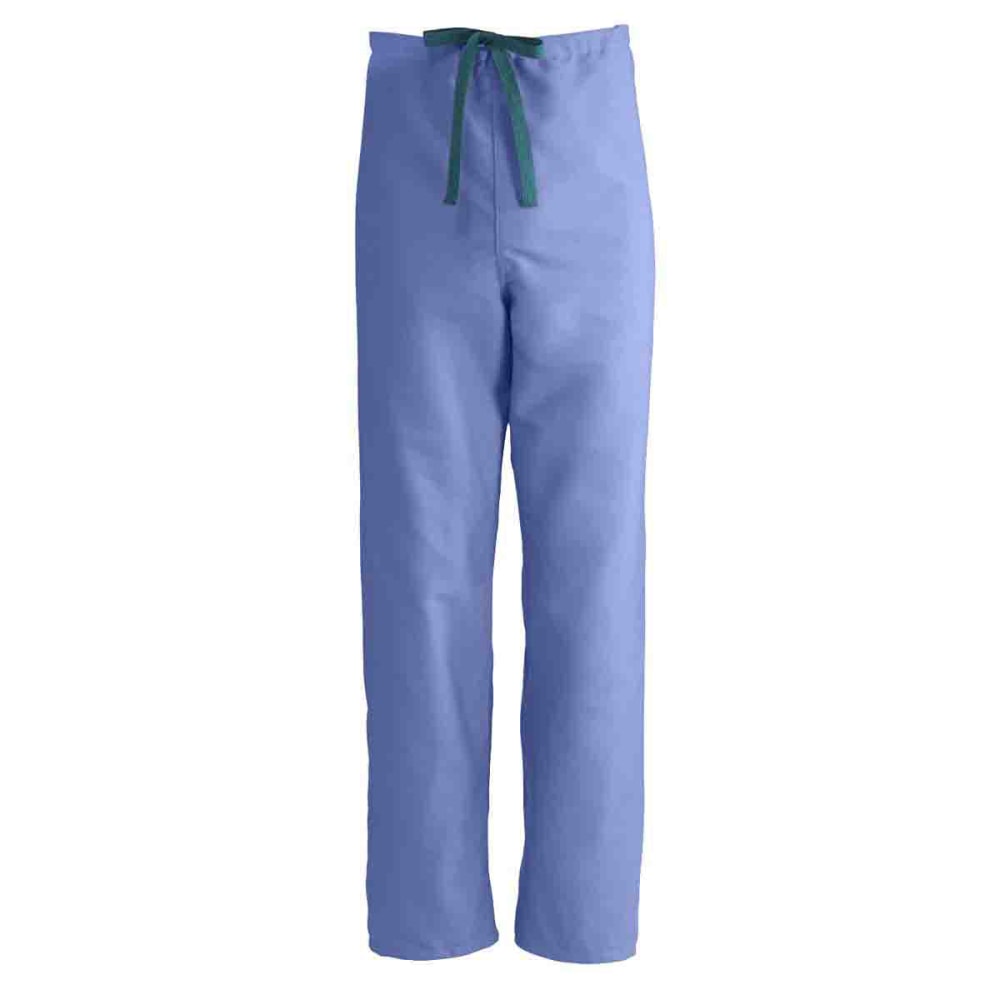 Medline ComfortEase™ Unisex Reversible Drawstring Pants, 2X, Ceil